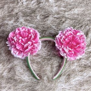 Mickey Mouse Ears with Flowers, Adult Size
